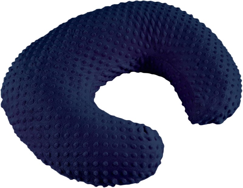 ANHEBEIBEI Nursing Pillow for Bottle and Breastfeeding, Ergonomic Comfort Nursing Essentials for Mom and Baby, Feeding Support Pillow with Removable Cover, Easier and Healthier Nursing (Dark Blue) - Image 5